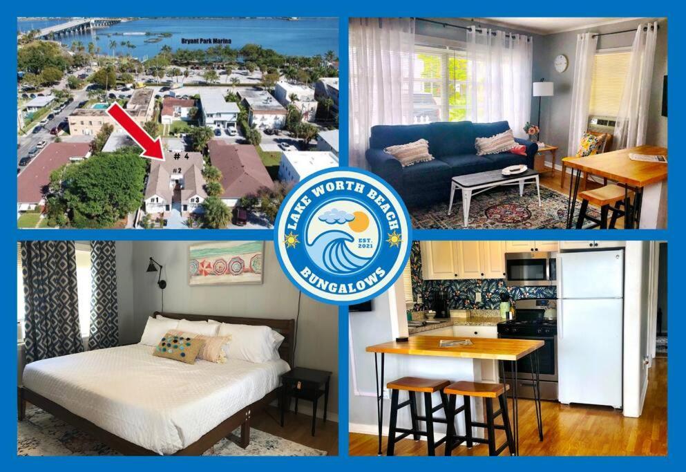 Steps To Beach & Downtown! Cozy Beach Bungalow #1 Lake Worth Beach Kültér fotó